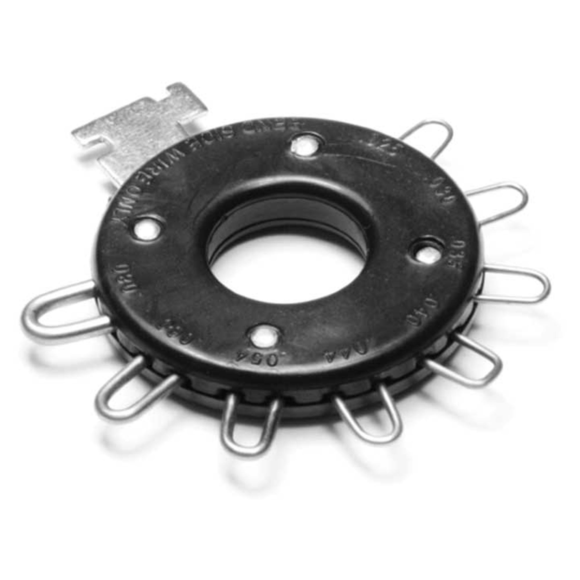 Performance Tool Wide Gap Spark Plug Gap Tool — 8 Wire Blades, Electrode Tool Included, Model# PRTW163C